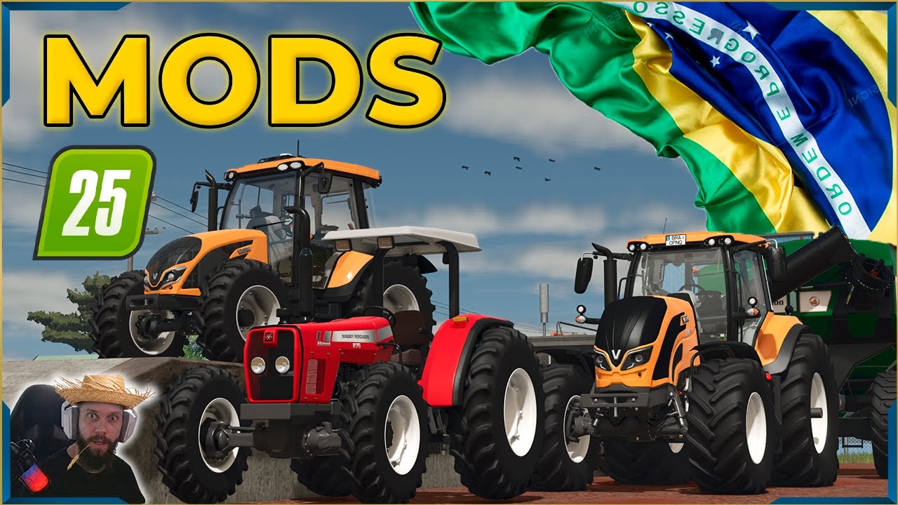 MODS de TRATORES BRASILEIROS pra deixar seu FS25 REALISTA