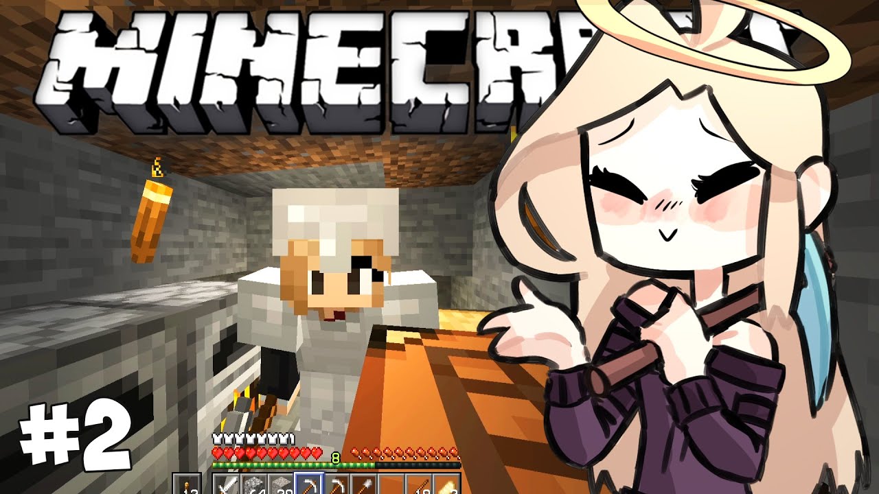 Débuter en SURVIE MINECRAFT: Premier STUFF et Minerais !! EP 2 ( Tutoriel )