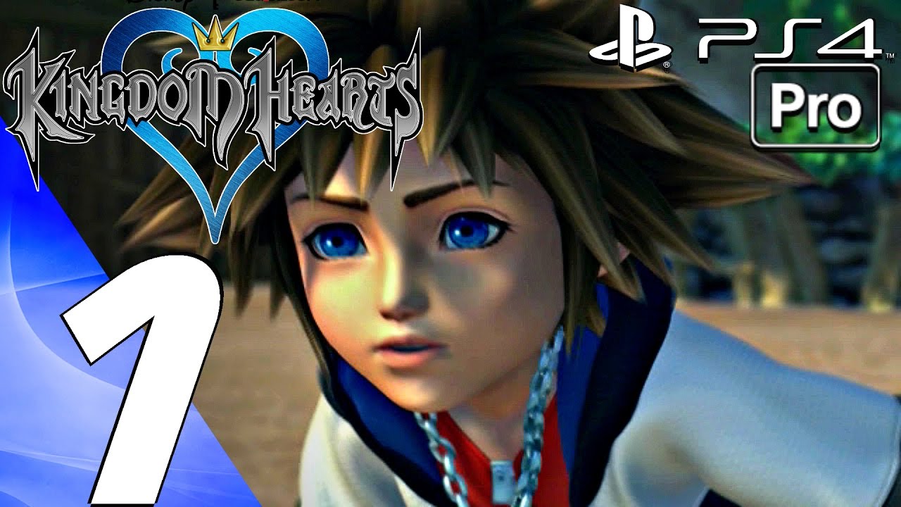 Kingdom Hearts 1 HD - Gameplay Walkthrough Part 1 - Prologue (PS4 PRO) KH 1.5 + 2.5