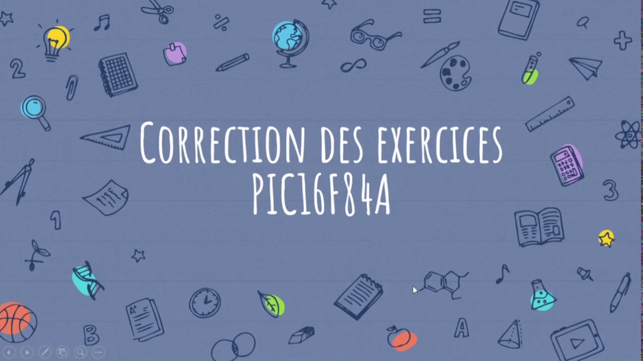 Correction des exercises Microcontroleur PIC16F84A | Cours ATC 2STE BAC | PART 1