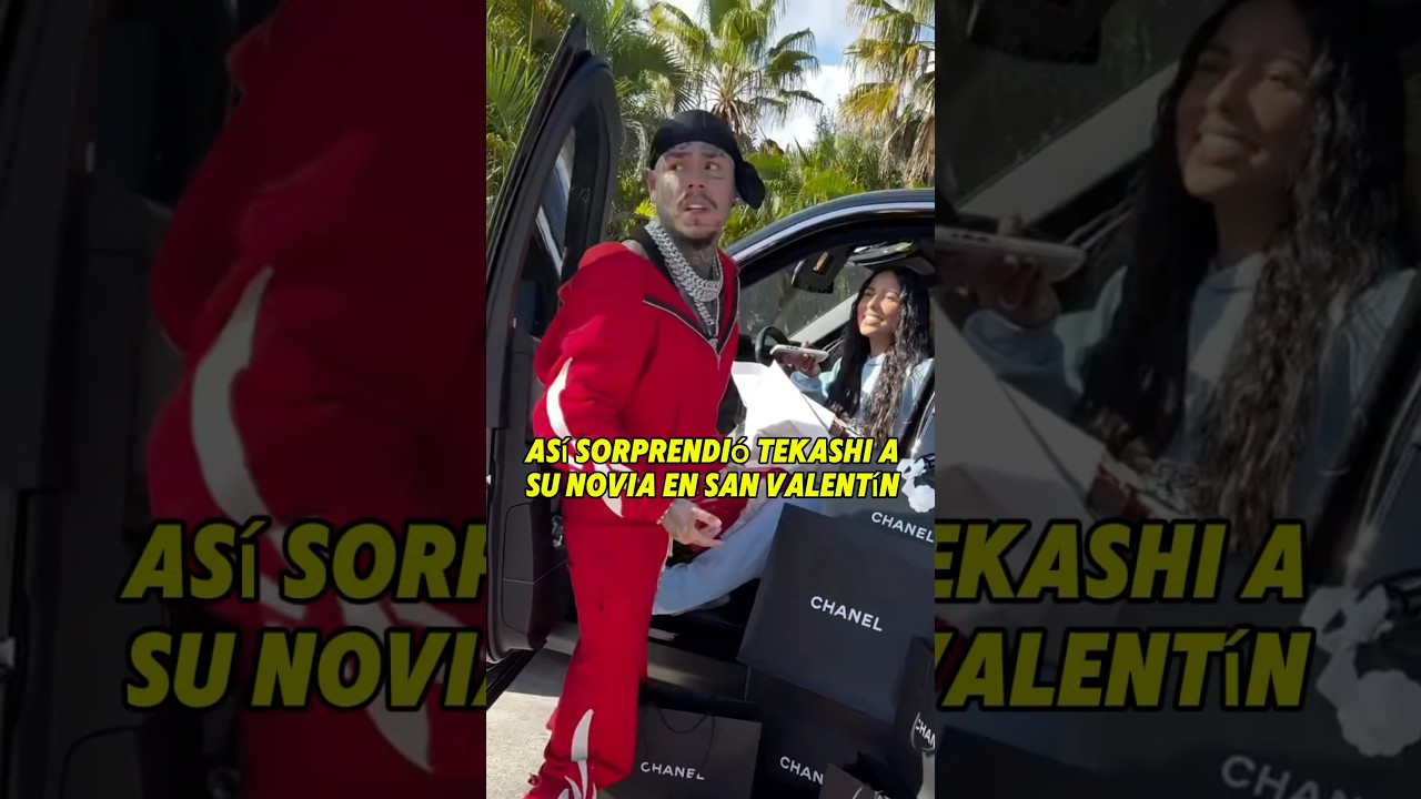 As&iacute; sorprendi&oacute; Tekashi a su nueva novia el d&iacute;a de San Valent&iacute;n #Tekashi6ix9ine