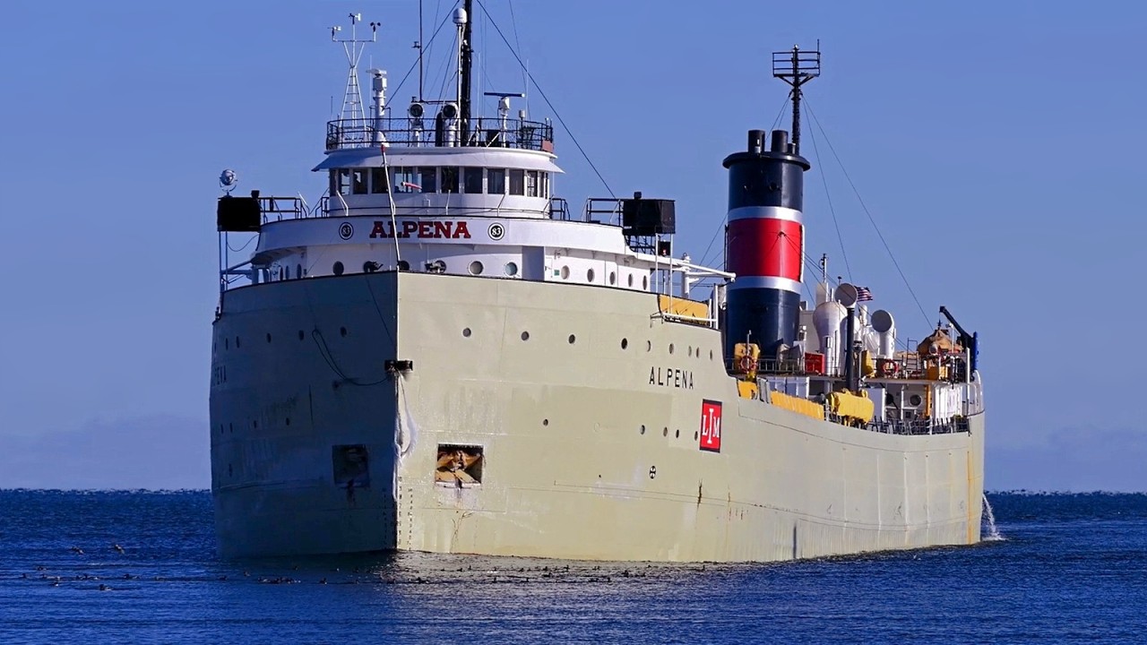 Alpena - A Stunning Salute for Her Final Visit This Season!