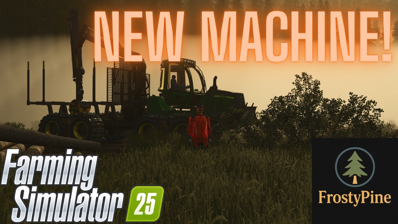 Testing new forwarder | Holmåkra | FARMING SIMULATOR 25