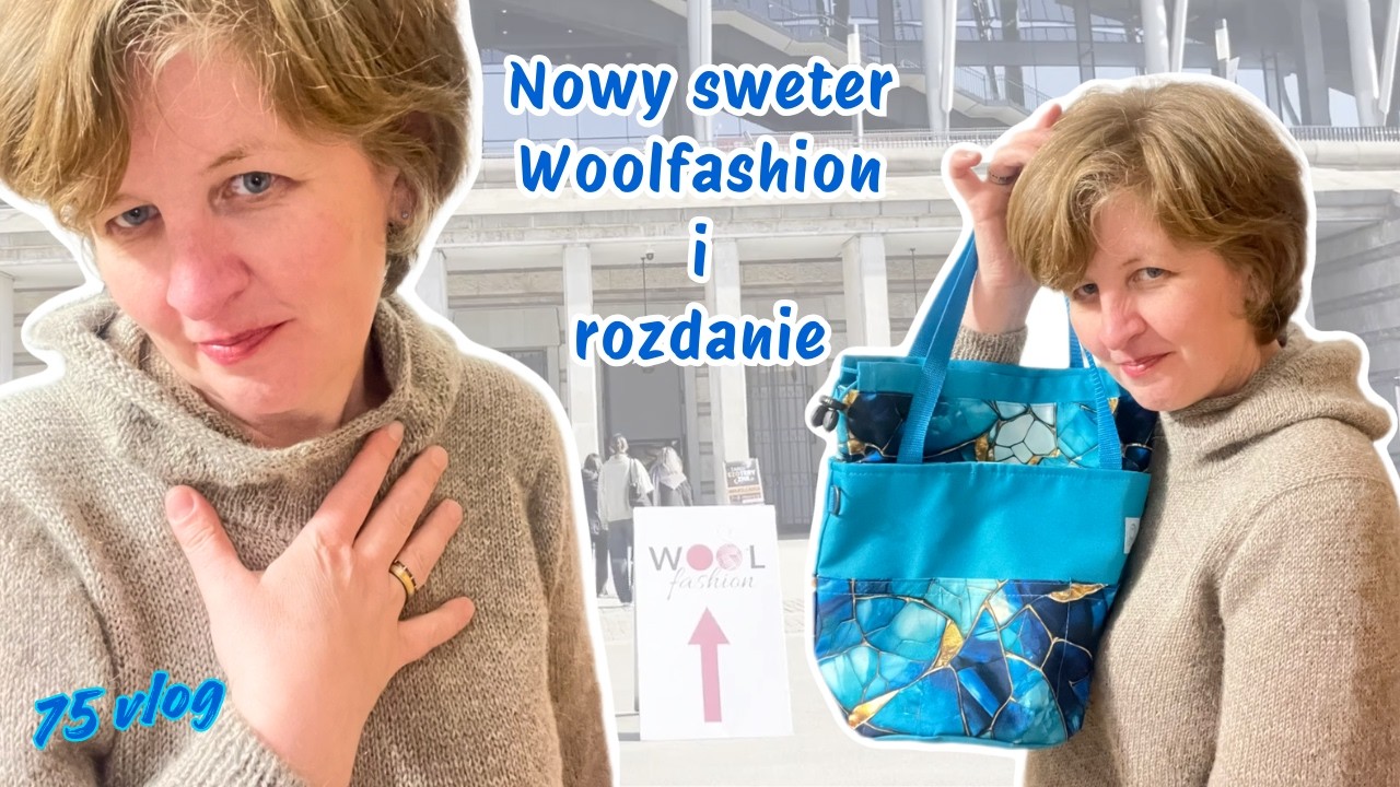 75: ROZDANIE 💙 | Nowy sweter | Woolfashion | Wire wrapping