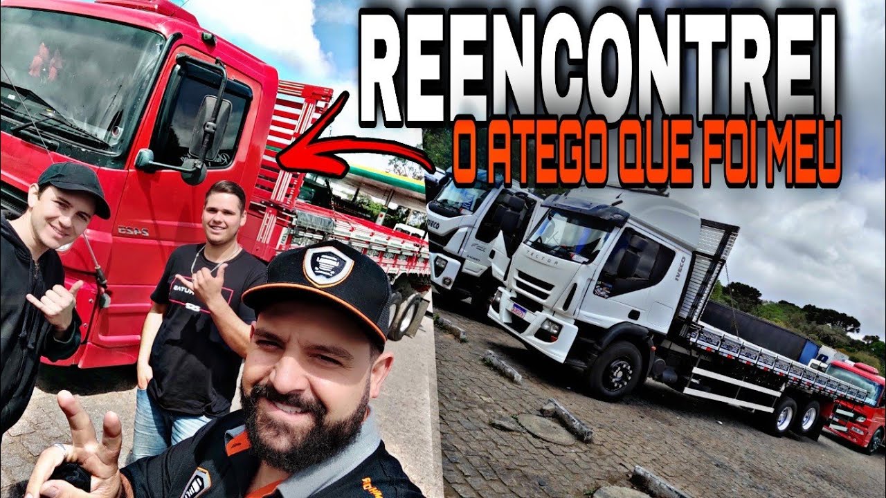 ENCONTREI O ATEGO E DIRIGI O CAMINHÃO DO MEU MOTORISTA 😝 BORA BOTA ACESSÓRIOS 🤙🏼