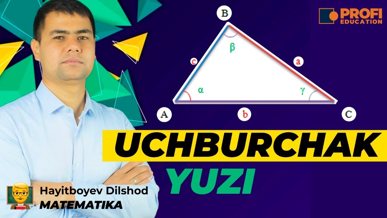 Uchburchak yuzi