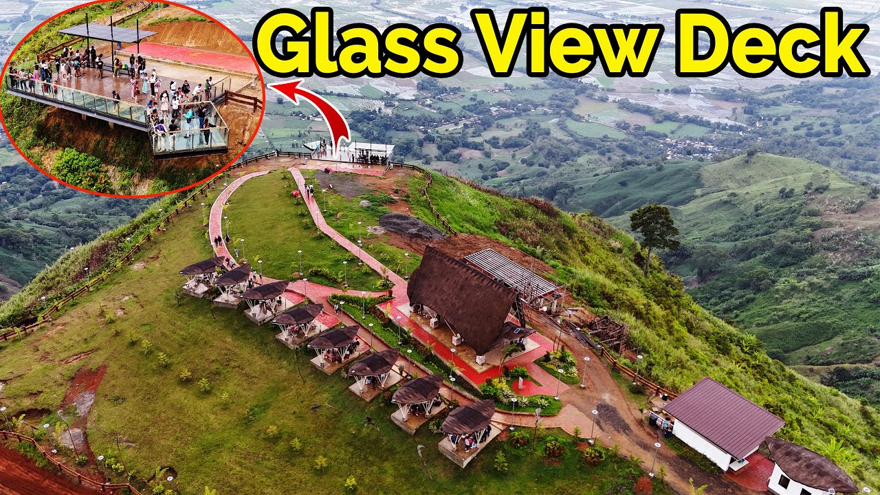 GLASS VIEW DECK at the TOP of the Mountain |  ANAHAWON RIDGE