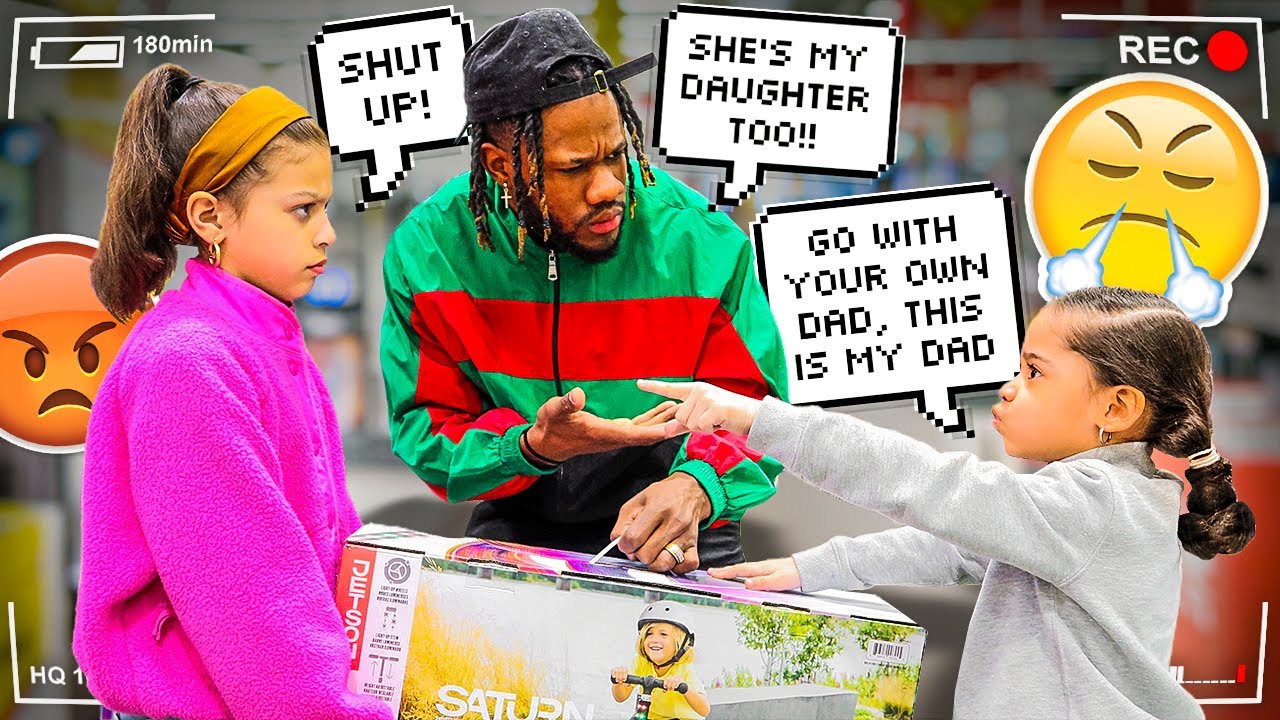 My 4yr OId Daughter EMBARRASSED Her DAD In Public !!!