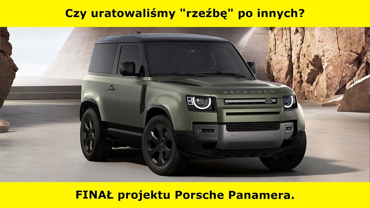 Nowy LAND ROVER DEFENDER tydzień po wyjeździe z salonu u mechanika! Dlaczego obalamy mity Long Life?