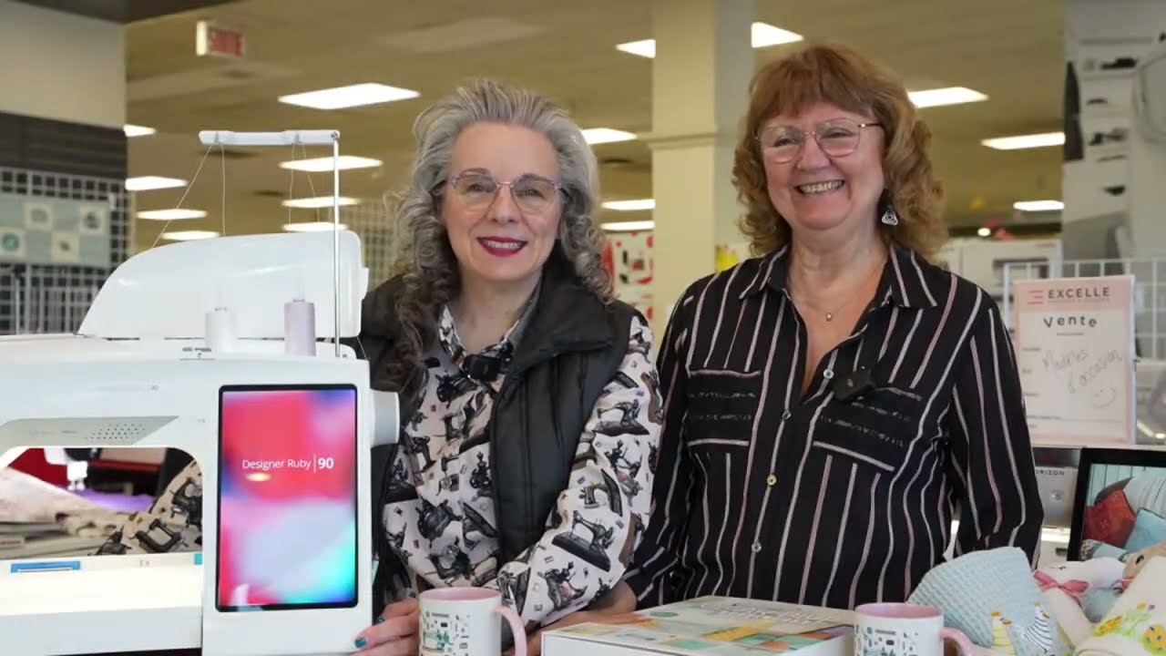 Maîtriser le Quilting avec votre Brodeuse - Live Couture chez Excelle 💖