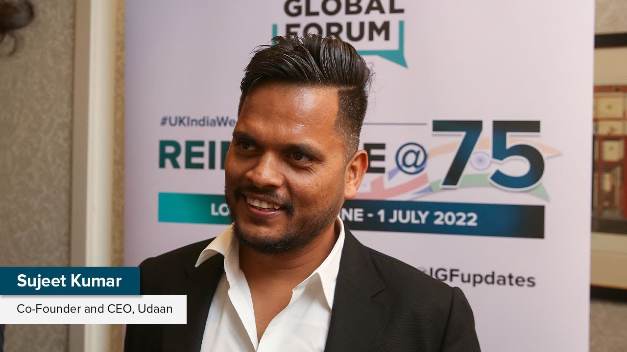 Sujeet Kumar, Co-Founder and CEO, Udaan at #UKIndiaWeek 2022