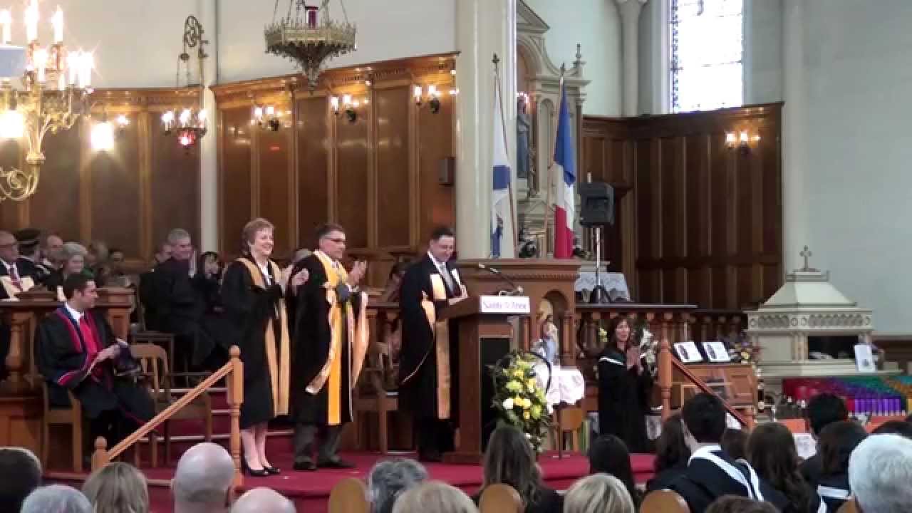 Université Sainte-Anne : Collation des grades 2015