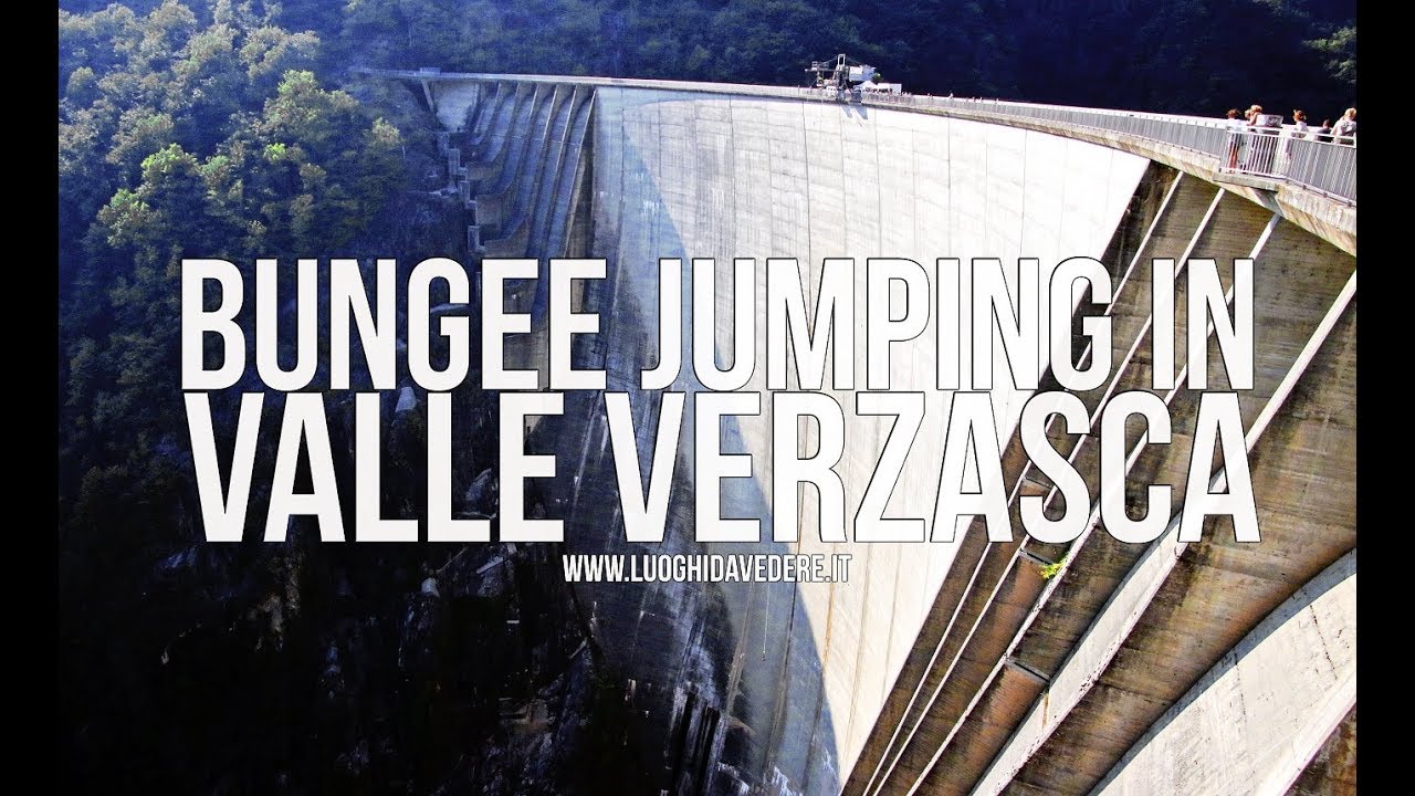 Bungee jumping in Valle Verzasca dalla diga del film 