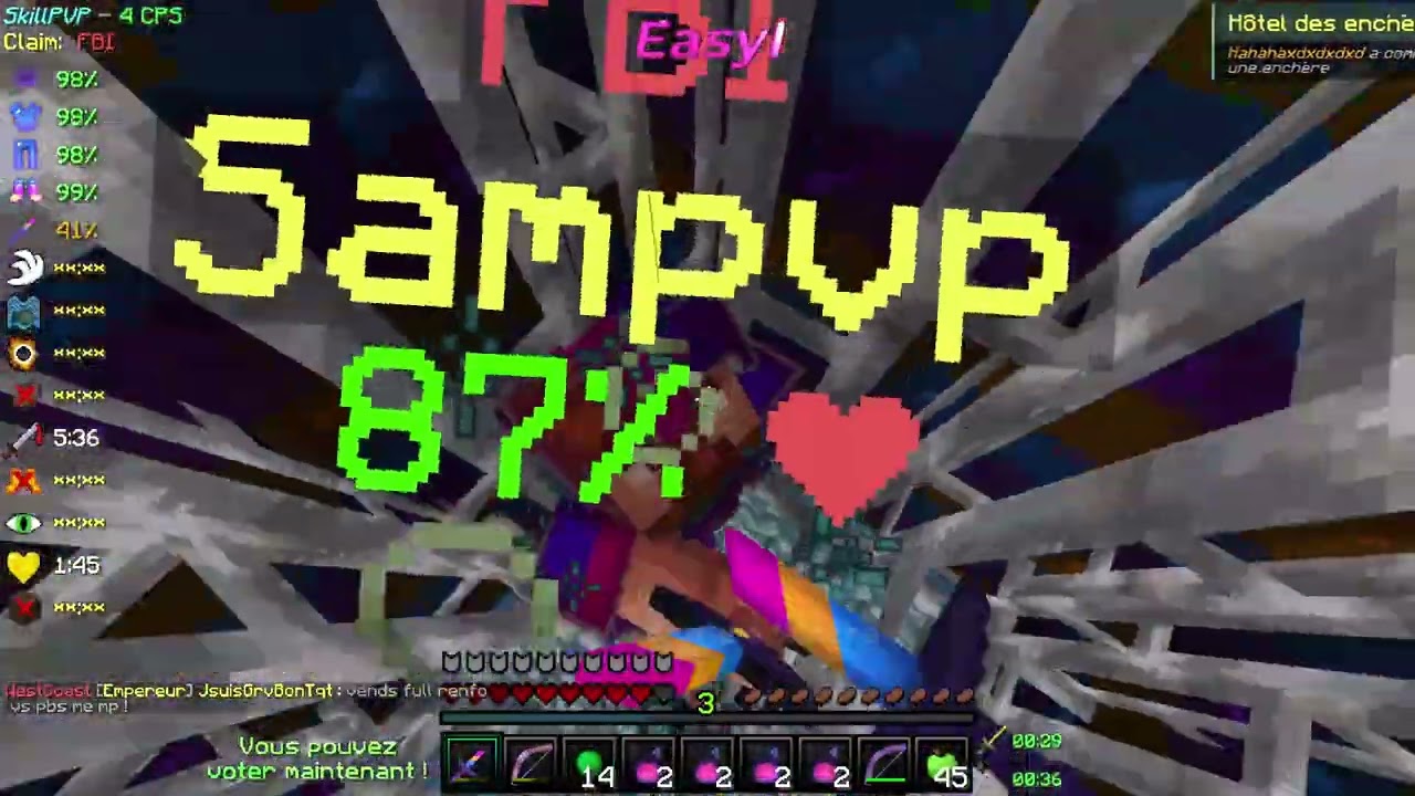 SKILLPVP V14 - DES FULLS SPACE ? MACHINE RENFO + RESULTAT CONCOURS 10PB's