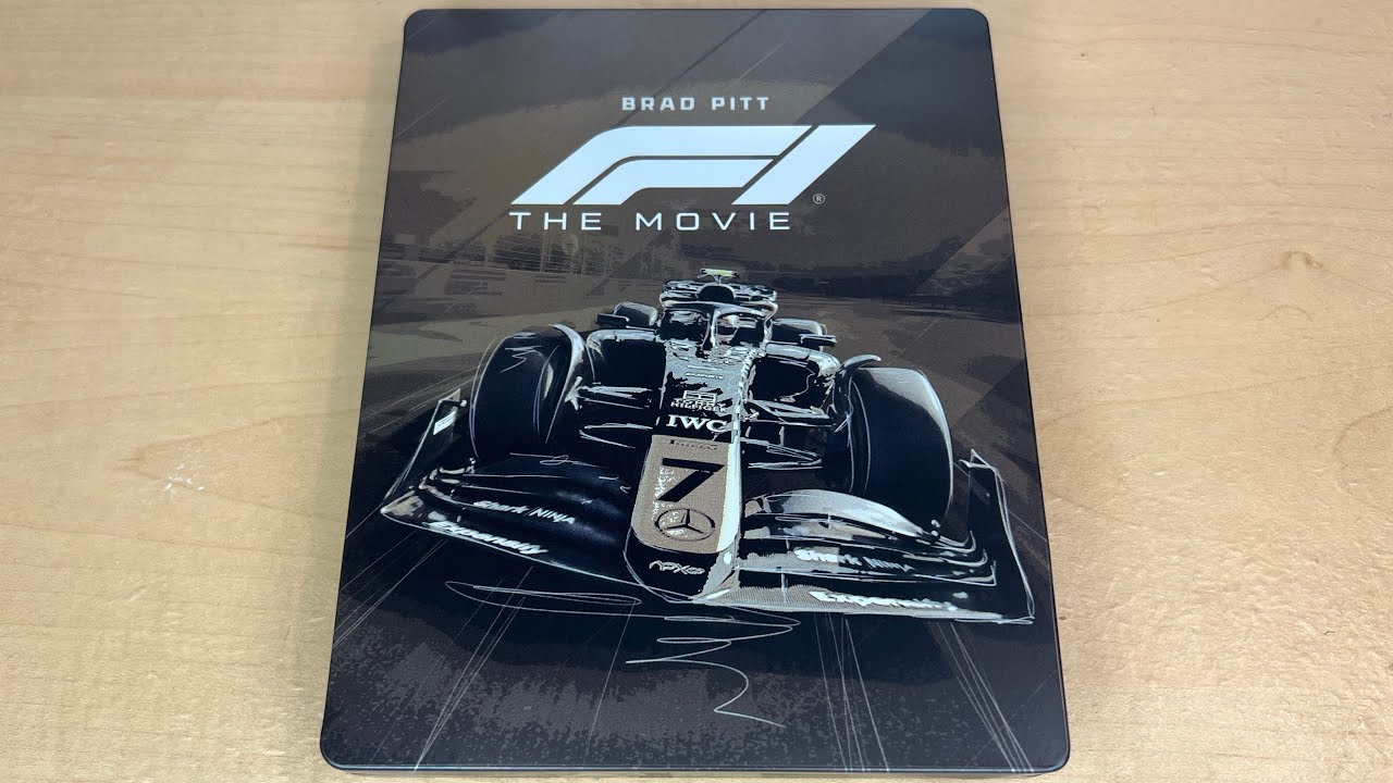 Распаковка SteelBook F1 — 4K Ultra HD Blu-ray