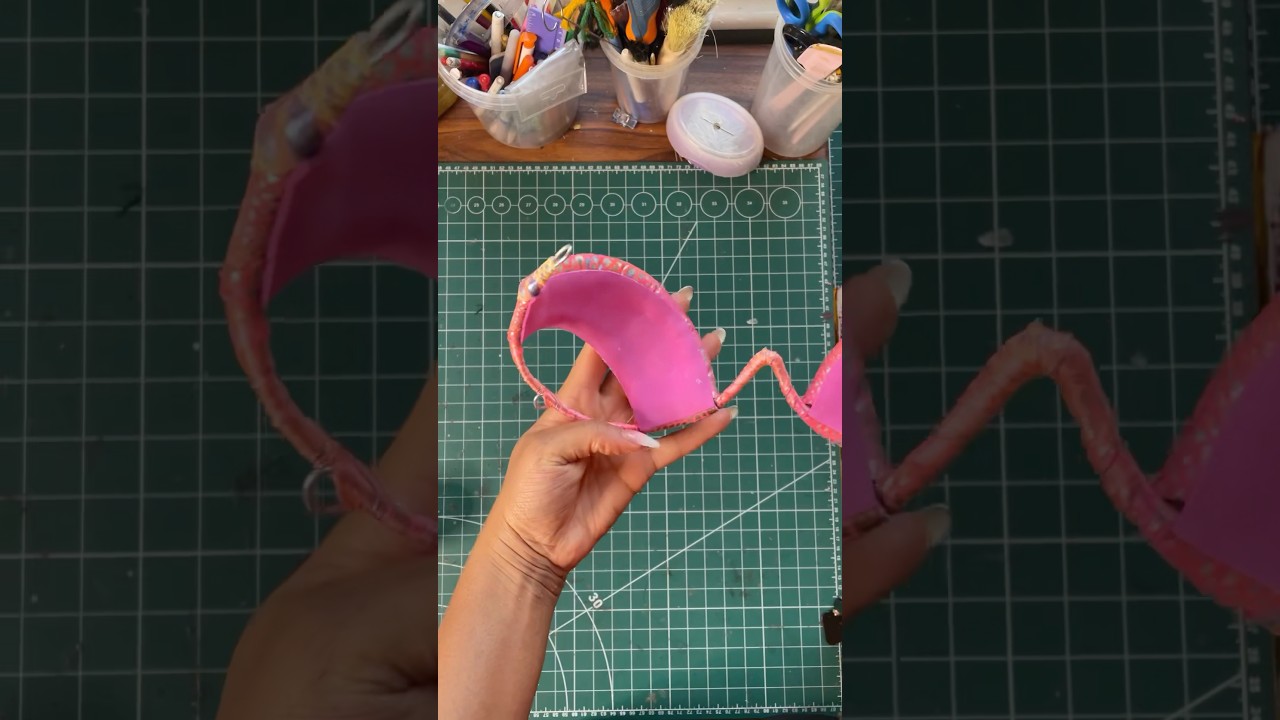 This is how I cover the back of a wire bra. #flocademy #diy #bra #carnivalcostumes #bratutorial