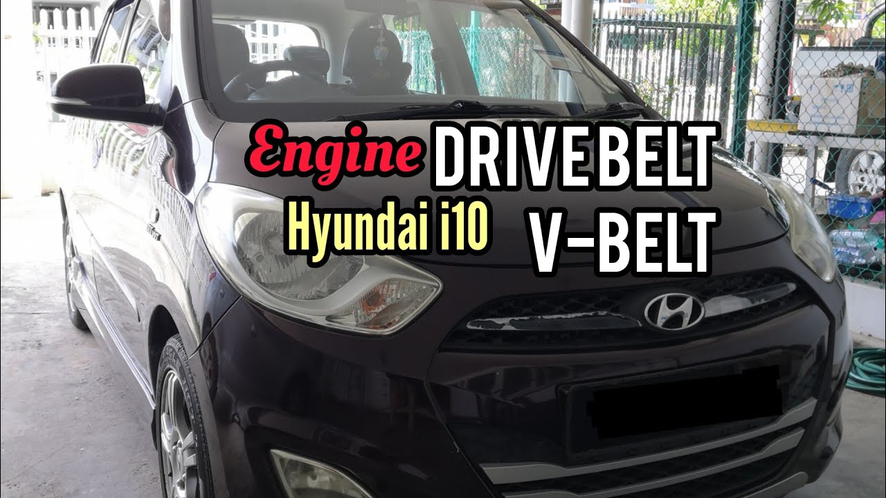 Hyundai i10 replace Engine Drive belt