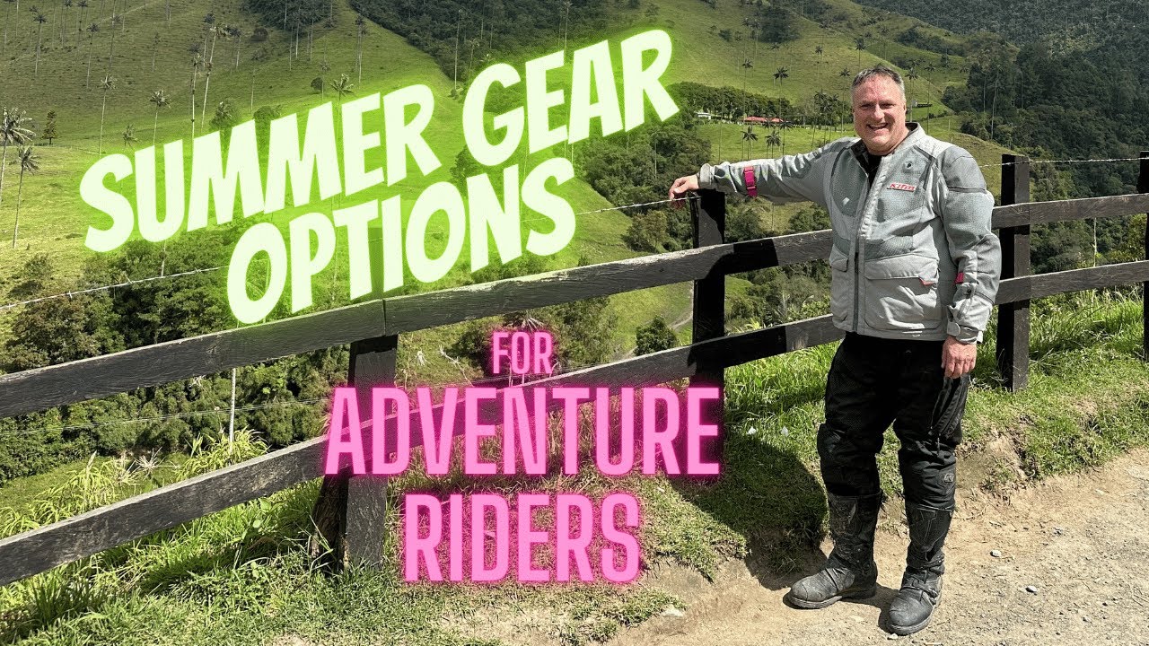 Summer Adventure Riding Gear