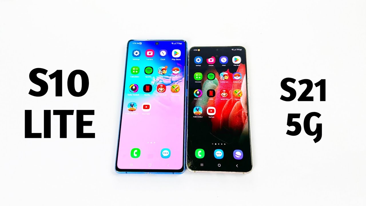 Samsung S10 Lite Vs Samsung S21 5G - SPEED TEST 2024