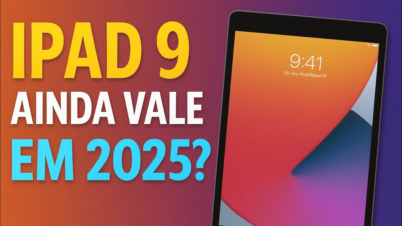 IPAD 9 POR 1000 REAIS EM 2025! IMPRESSIONANTE COMO AS COISA DA APPLE DURAM!
