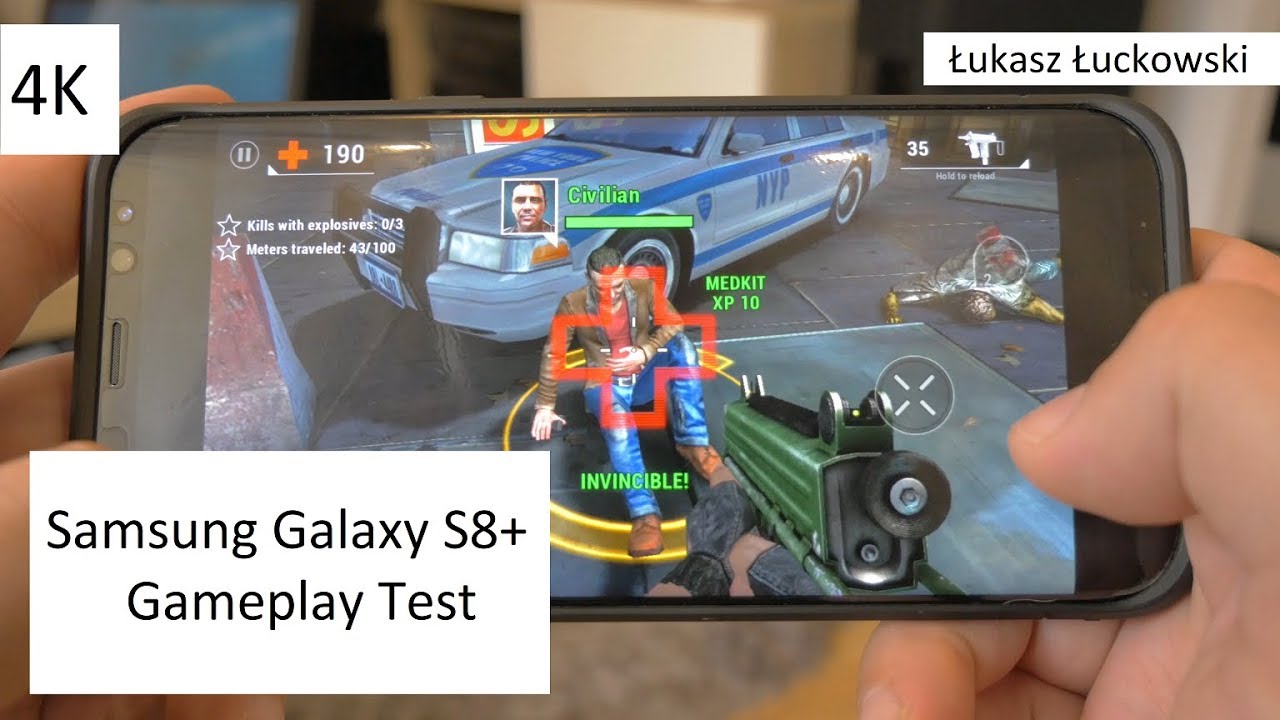 Samsung Galaxy S8+ 4GB RAM, Exynos 8895, Mali G71 | Gameplay
