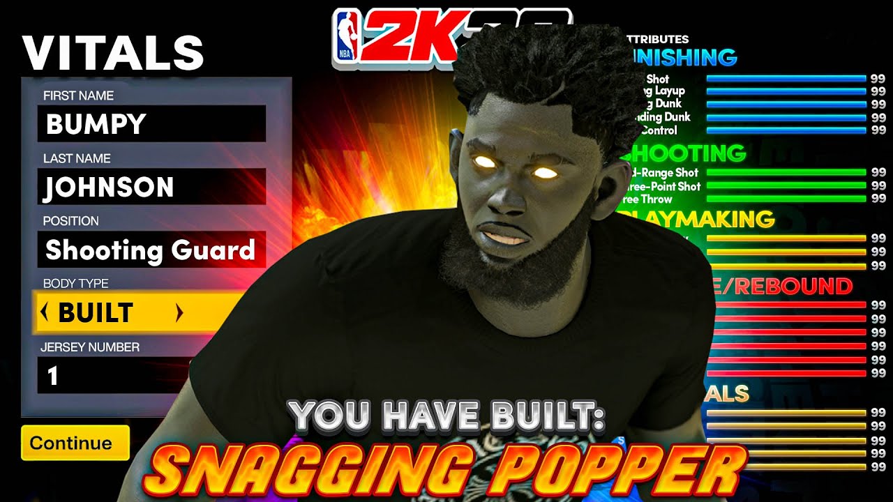 *НОВИНКА* ЛУЧШАЯ КОМПЛЕКТАЦИЯ 6'9 ПОППЕРА, КОТОРАЯ ПОЛУЧАЕТ 99 ОТБОРОВ В NBA 2K26