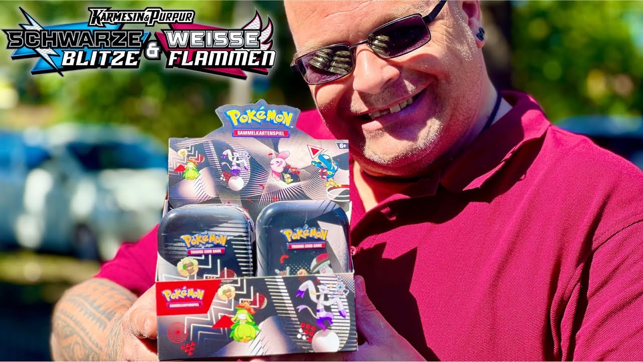ENDLICH SAR AUS DEM MINI TIN DISPLAY SCHWARZ & WEIß 🤩 Pokemon Karten Booster Opening