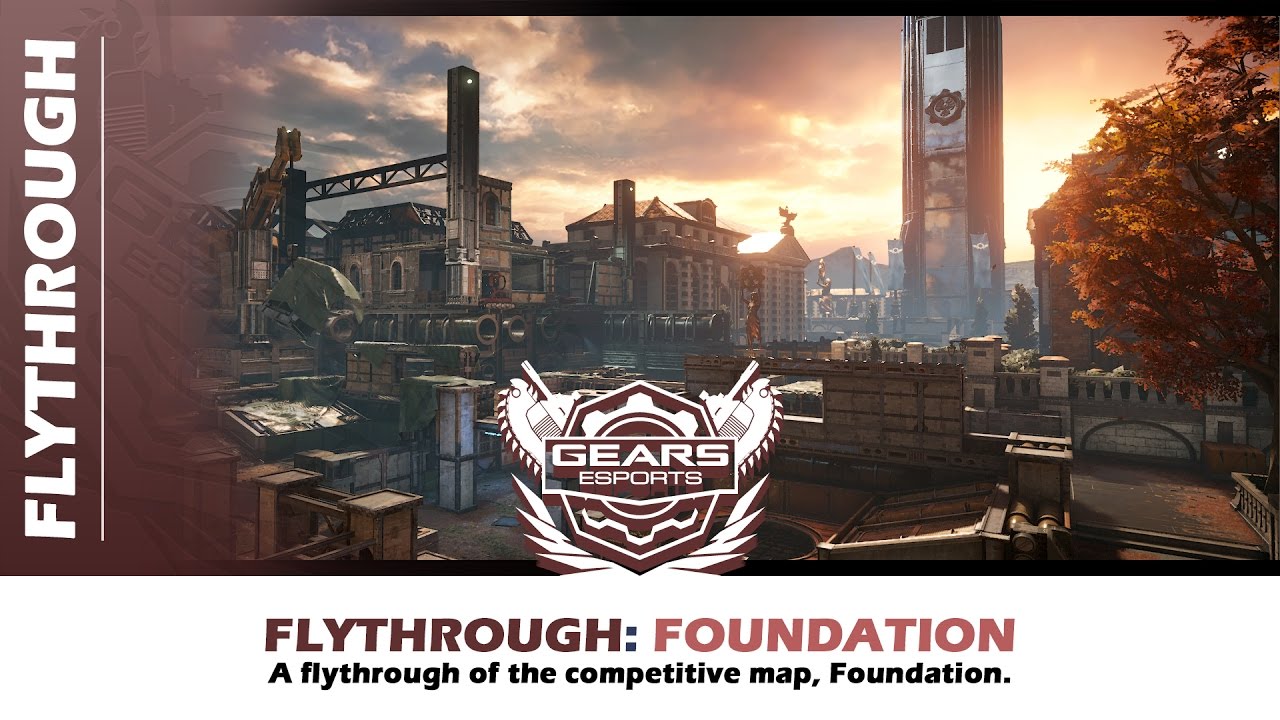 Foundation Fly-through | Gears Of War 4 Map