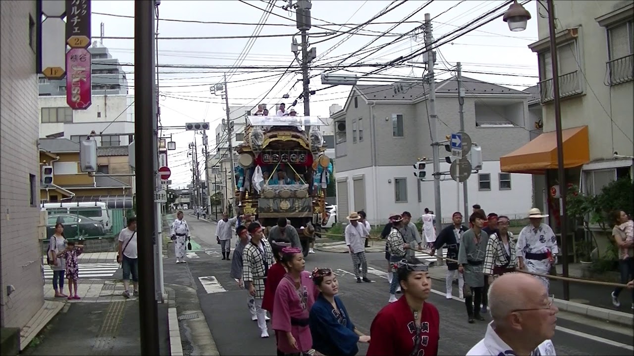 熊谷うちわ祭　２０１９年　第壱本町区巡行