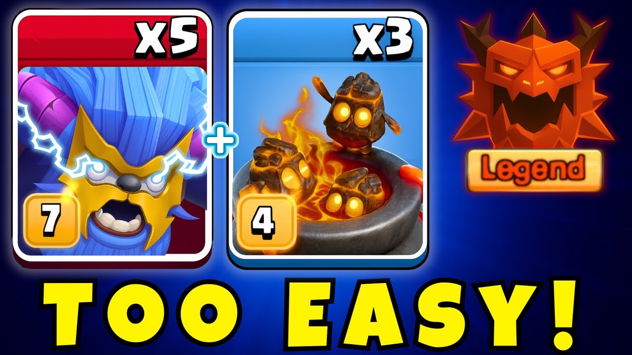 Easy Super Yeti Attack Strategy – BEST TH17 Attack Strategy for Legend League!