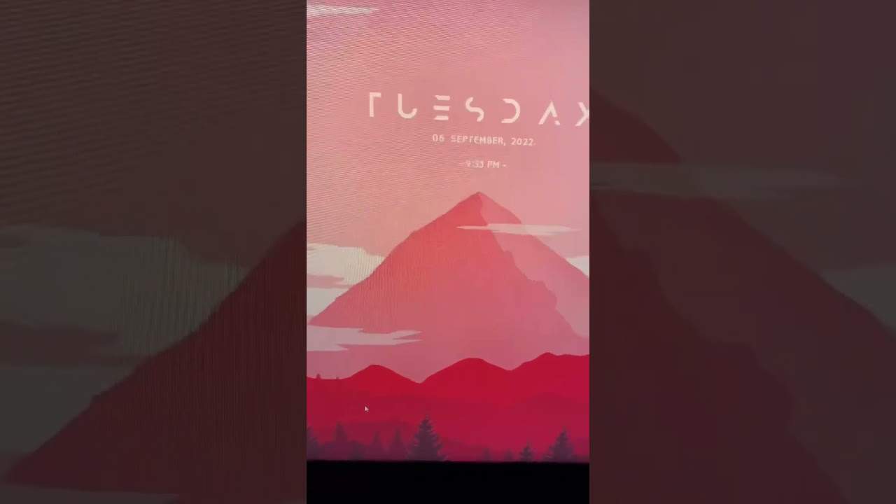 How to get Clock on PC Wallpaper