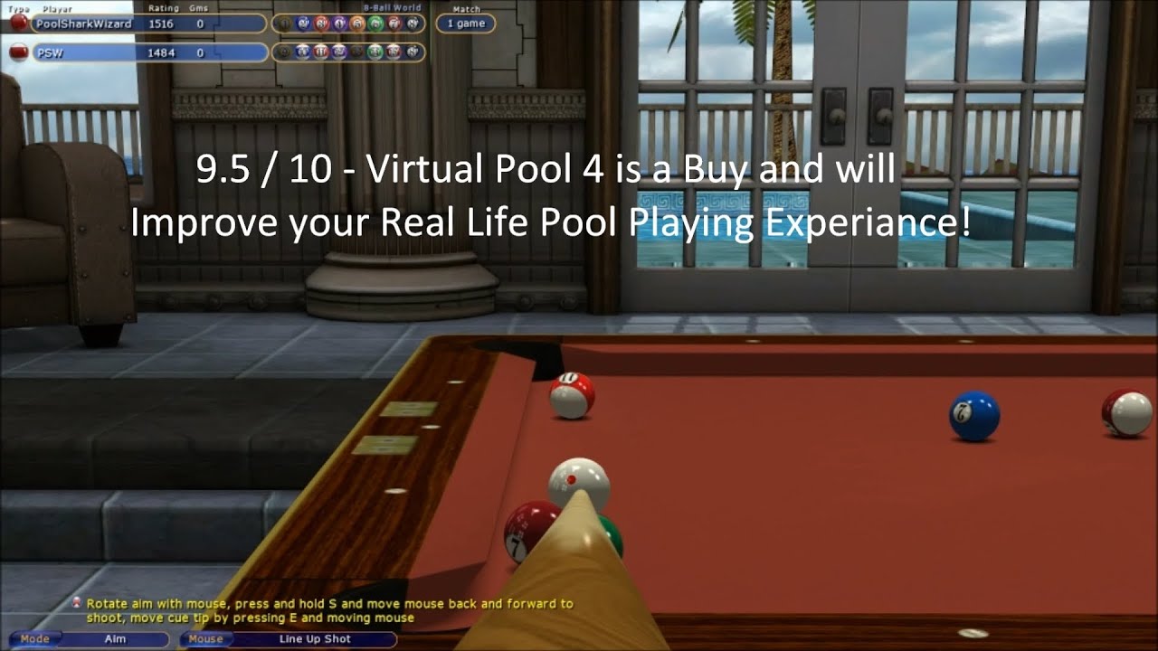 Virtual Pool 4 Review - Pool Player First Impressions 9.5 /10! (HD)