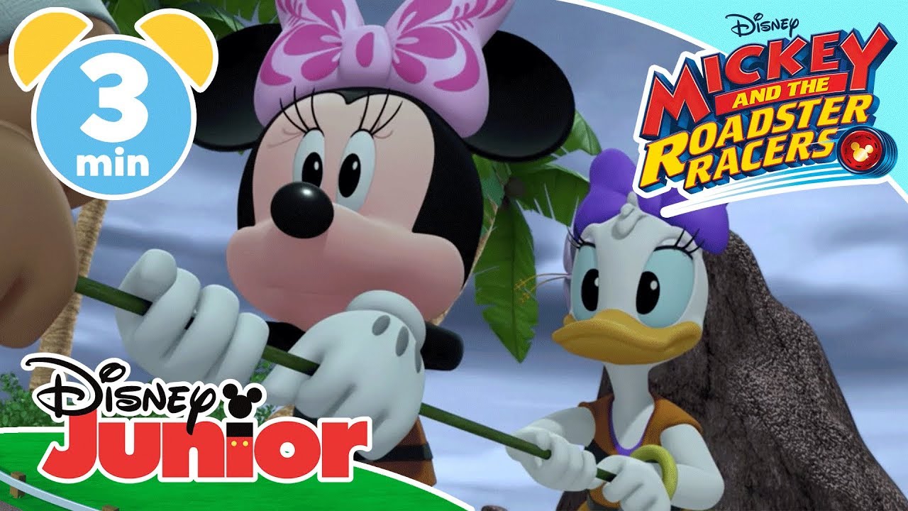 Mickey And The Roadster Racers | Stuck On An Island 🌴 | Disney Kids