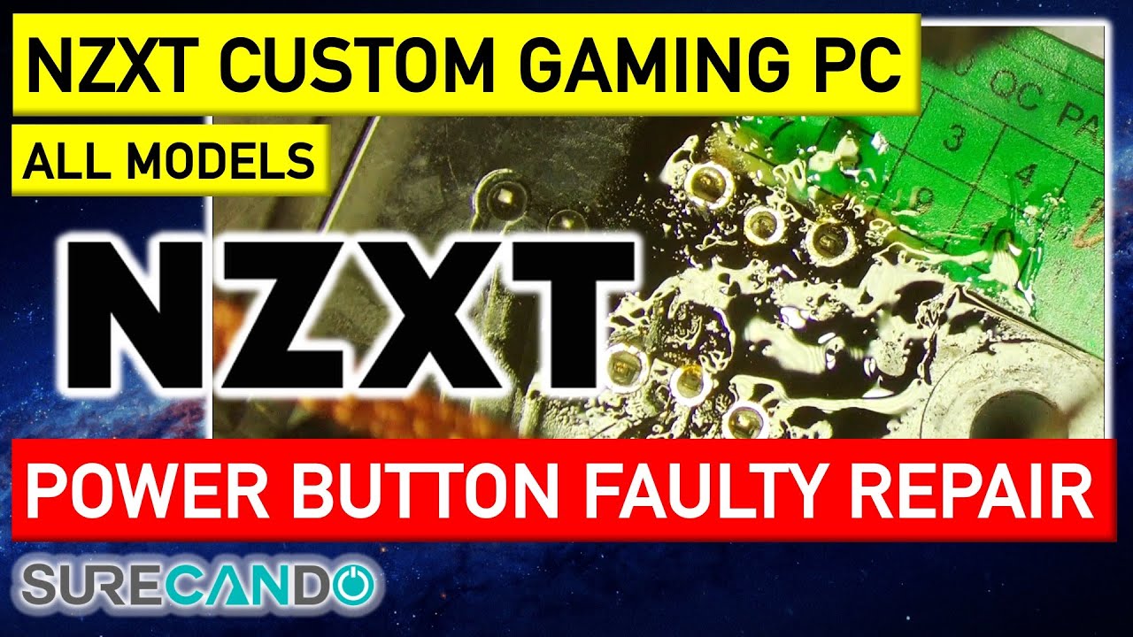 Game On! Fixing Faulty Power Button in NZXT Gaming Case - Step-by-Step Repair Guide!