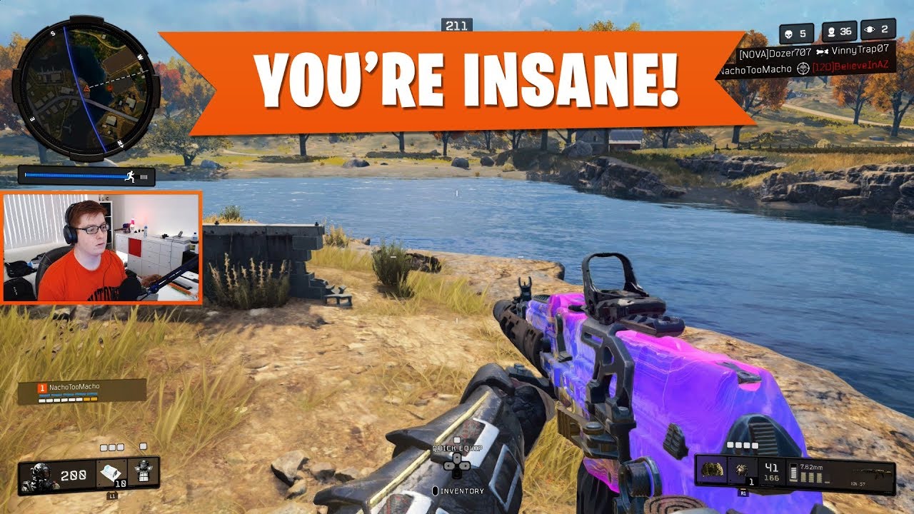 YOU'RE INSANE! | Black Ops 4 Blackout | PS4 Pro