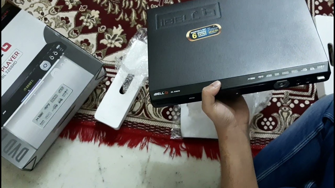 iBell 3288HD DVD Player - Unboxing and Review