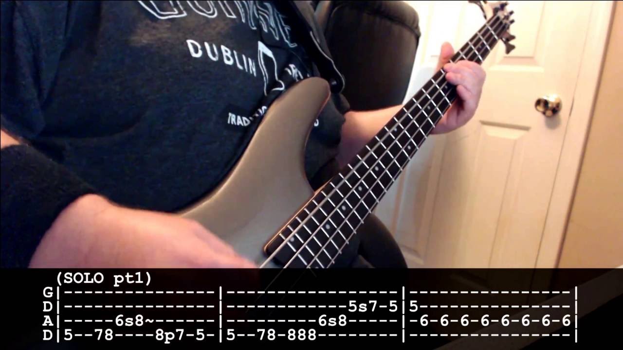 Like A Stone - Audioslave Bass Tribute w/ tabs