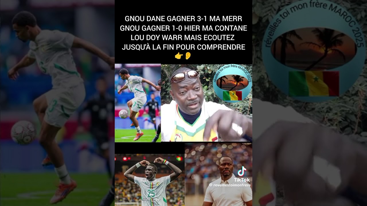 Wax ci analyse football Sénégal la différence du maxi #