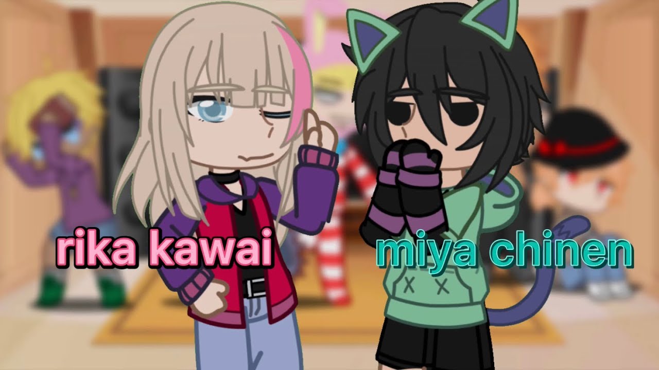 fandoms react to each other // miya and rika // 1/3