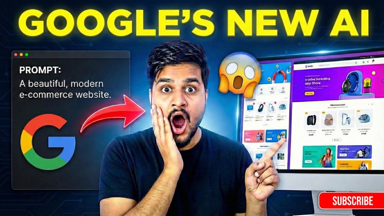I Used Google Stitch AI To Create Amazing Website UI Designs In Minutes 😱