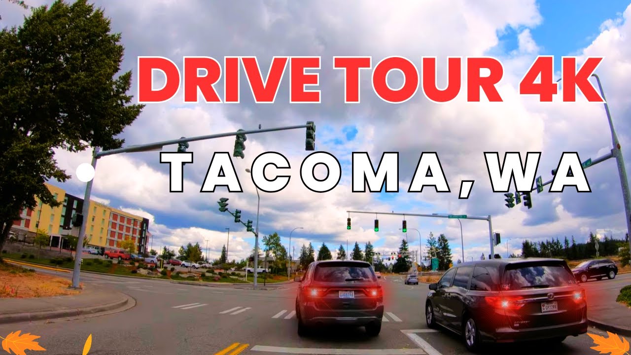 Tacoma 4K Drive Tour 2024/Dupont-Steilacoom to Chamber Creek Dr -Explore Washington's Scenic Routes