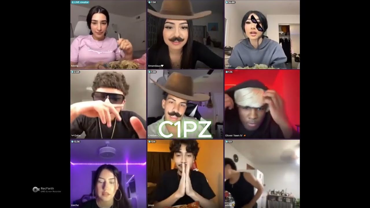 Mukbang Monday *FULL LIVE*with/ Adolla, Gabe,Jesus,Amanda,Villain,Eddie,Cristian,Tessa| C1PZ