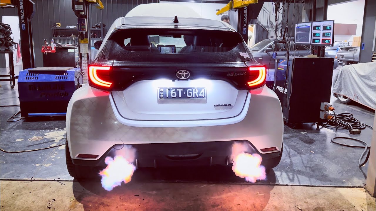 GR Yaris - Powertune Australia tuning preview with a few dyno pulls