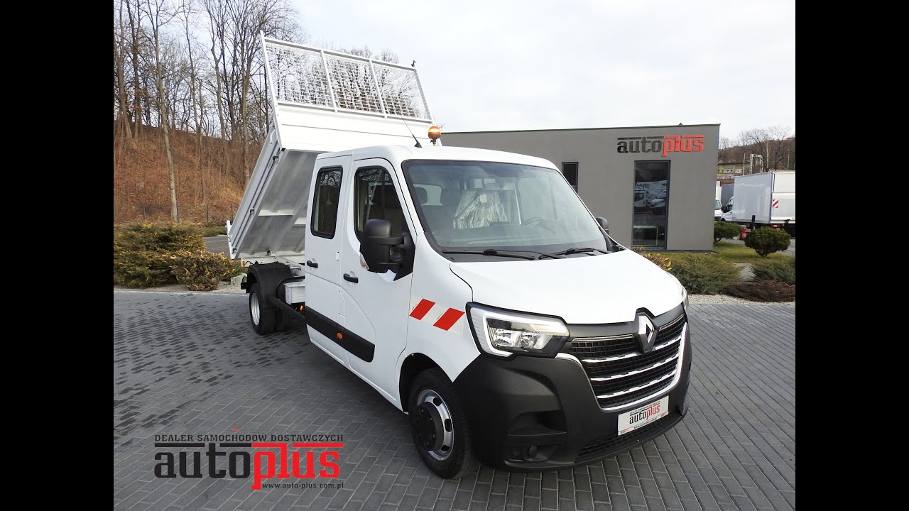 RENAULT MASTER  WYWROTKA PODWÓJNA KABINA DOKA 6 MIEJSC 572732 AUTO-PLUS.COM.PL TEL. +48 607 888 556