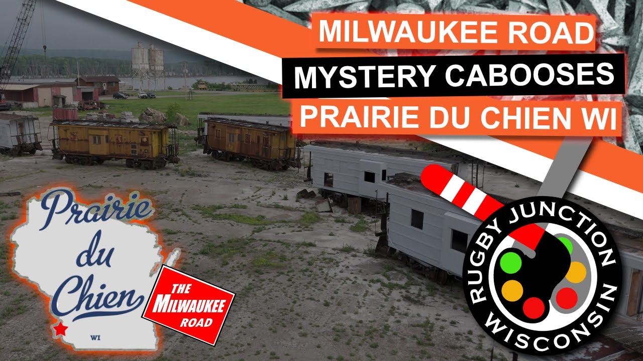 Mystery Cabooses and More in Prairie du Chien WI