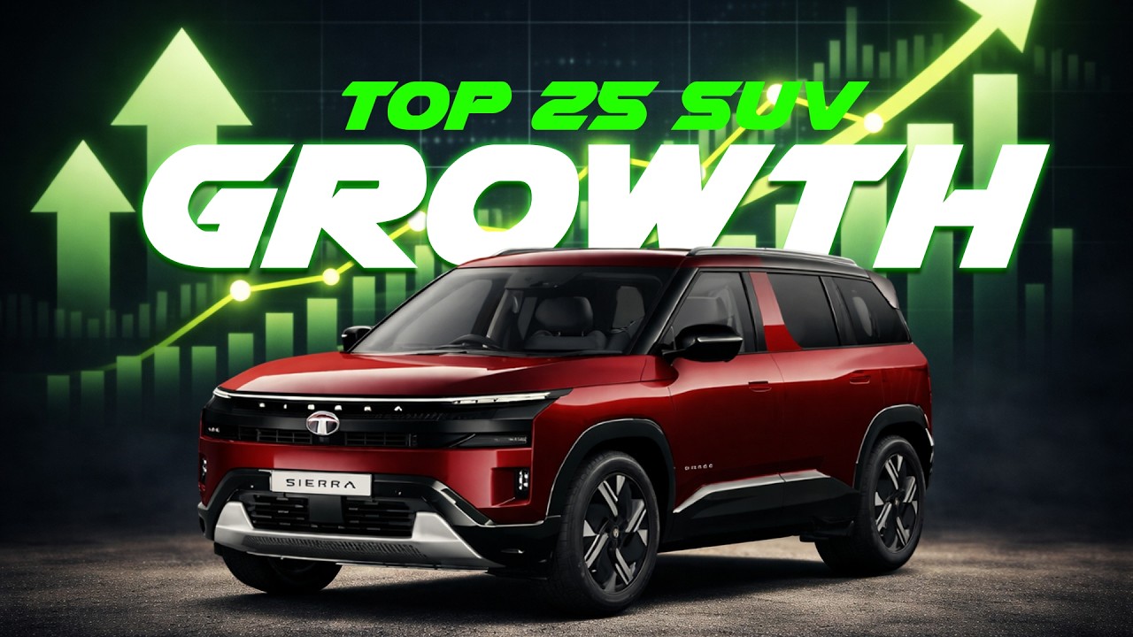 Top 25 Best Selling SUV Feb 2026 - Sierra Ki Growth 📈