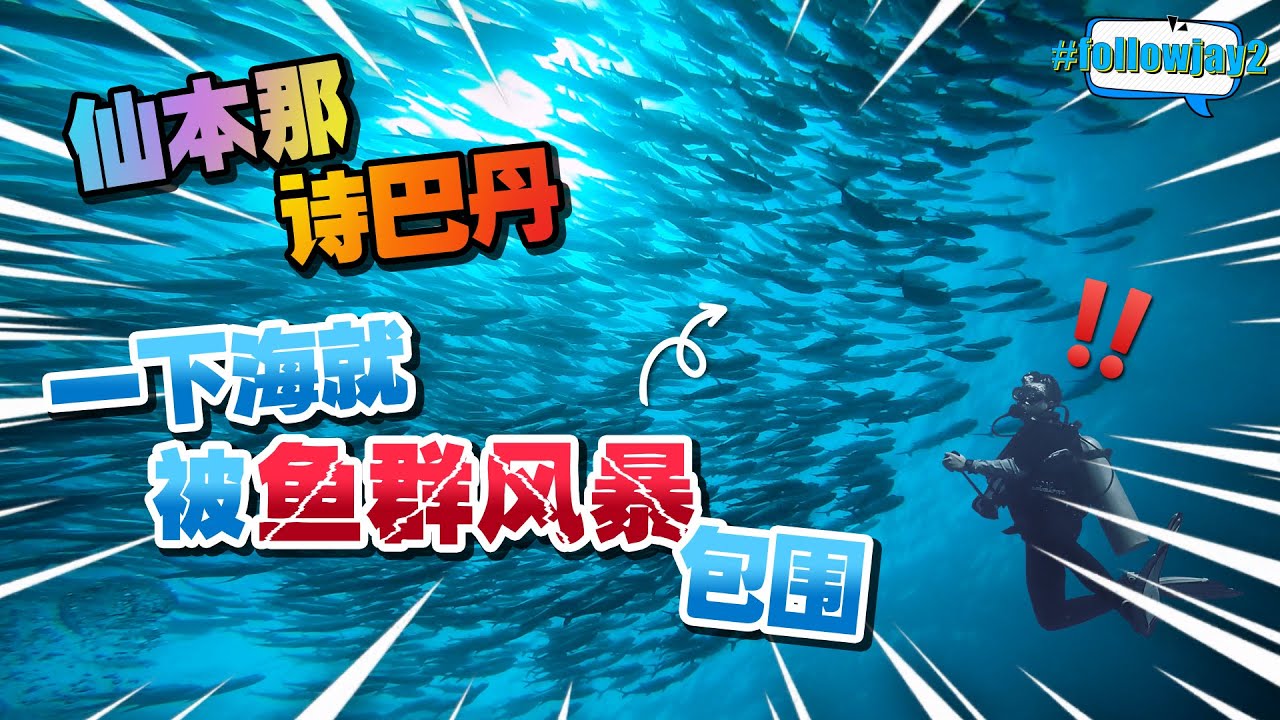 【Ep 5】【仙本那】诗巴丹：上帝的水族箱，名副其实！｜Sipadan: The Legendary God's Aquarium｜