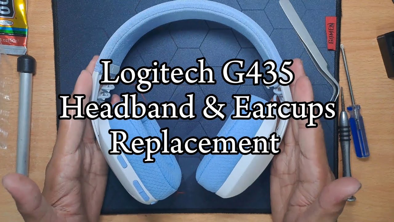 Logitech G435 Headband & Earcups Replacement