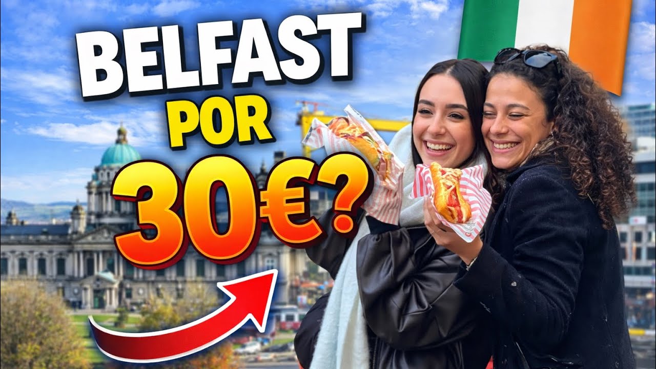Fuimos a Belfast en navidad por 30€… y esto pasó 😱🎄