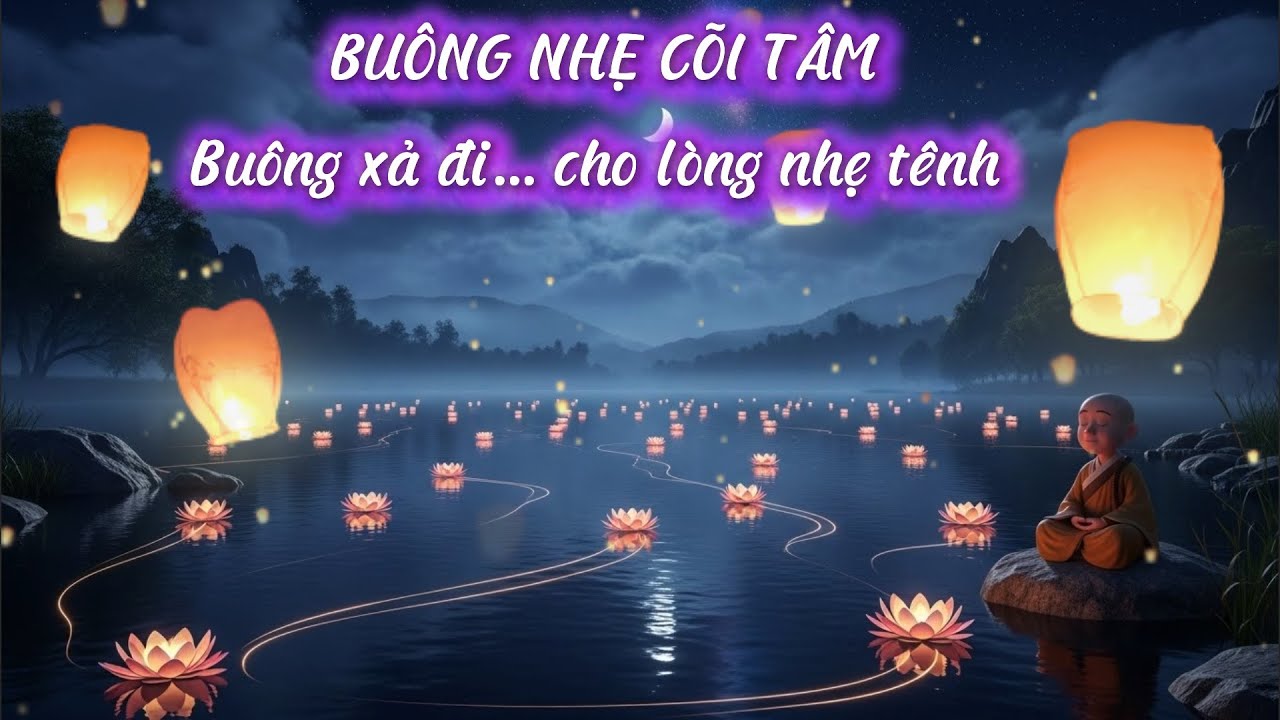 BUÔNG NHẸ CÕI TÂM 🌿 Buông Xả Đi Cho Lòng Nhẹ Tênh | Nhạc Thiền Chữa Lành | Thư Giãn Tâm Trí